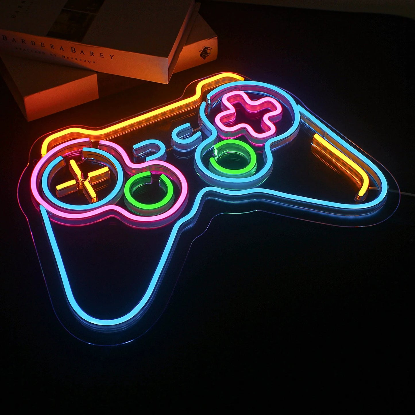 Game Shaped 5V USB LED Neon Sign - Budget Friendly