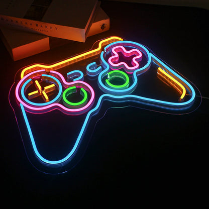 Game Shaped 5V USB LED Neon Sign - Budget Friendly