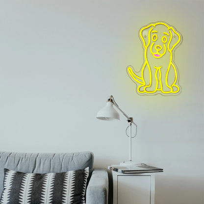 Dog Neon Signs 5V USB LED Neon Sign - Budget Friendly