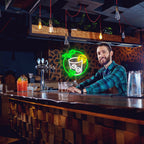 Mojito – Cocktailglas, citrus en munt – LED-neonreclame (5 V USB)