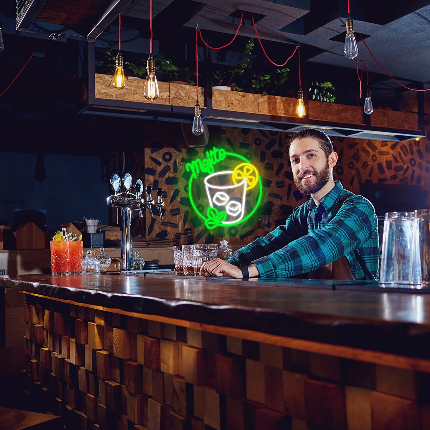 Mojito 5V USB LED Neon Sign - Budget Friendly