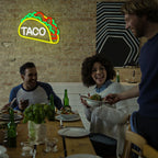 Taco 5V USB LED Neon Sign - Budget Friendly