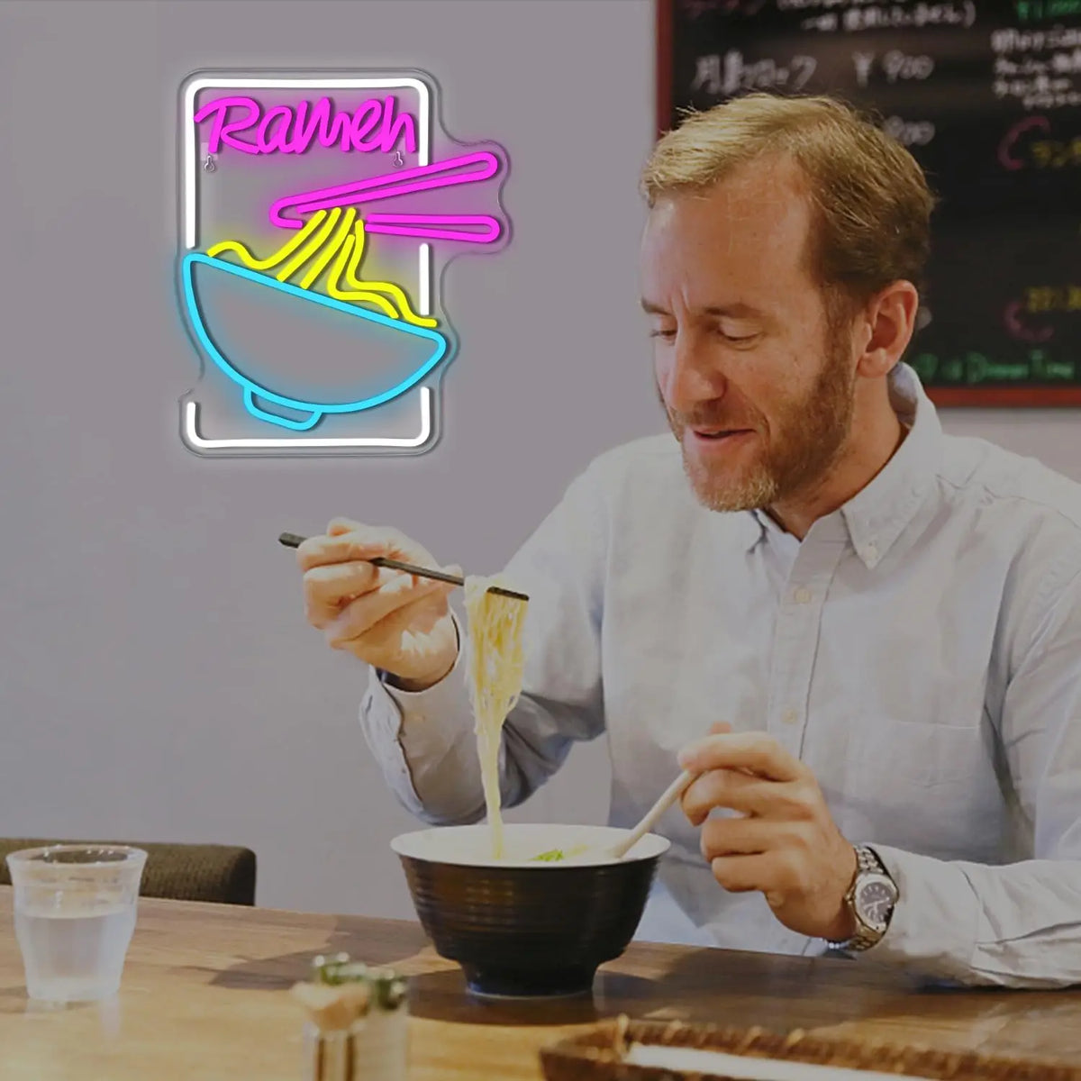 Ramen Time 5V USB LED Neon Sign - Budget Friendly