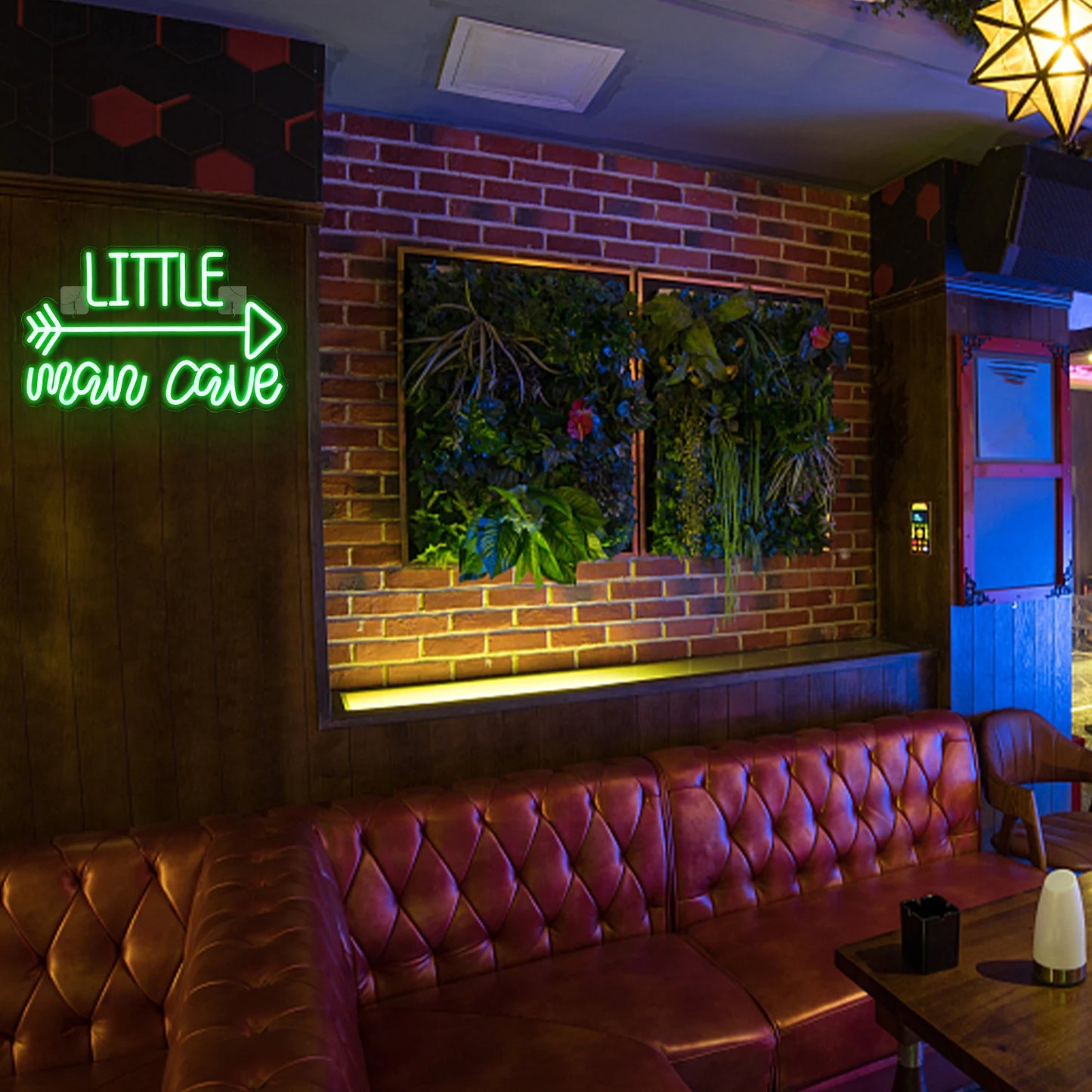 Man Cave 5V USB LED Neon Sign - Budget Friendly