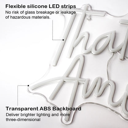 The Amore 5V USB LED Neon Sign - Budget Friendly