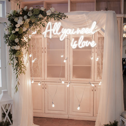 All You Need is Love 5V Mini USB LED Neon Sign - Budgetvriendelijk