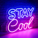 Stay Cool 5V USB LED Neon Sign - Budget Friendly