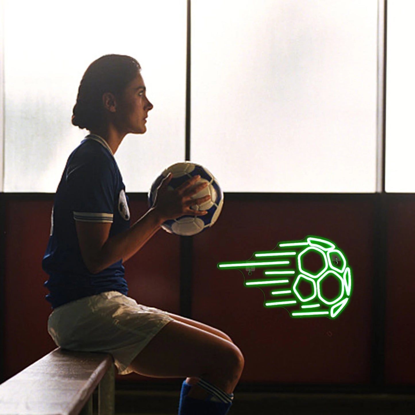Soccer 5V USB LED Neon Sign - Budget Friendly
