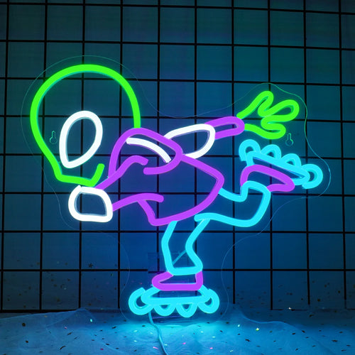 Alien 5V USB LED Neon Sign - Budgetvriendelijk