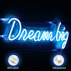 Dream Big – LED-neonbord (5 V USB)