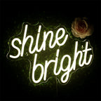 Shine Bright – LED-neonbord (5 V USB)