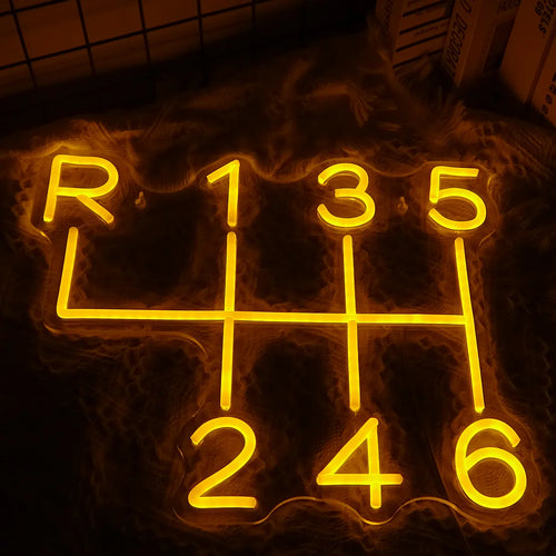 Schakelschema van een auto – LED-neonbord (5 V USB)