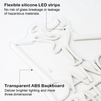 DANCE BATTLE – Danser en driehoeksomtrek – LED-neonbord (5 V USB)