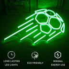 Soccer 5V USB LED Neon Sign - Budget Friendly