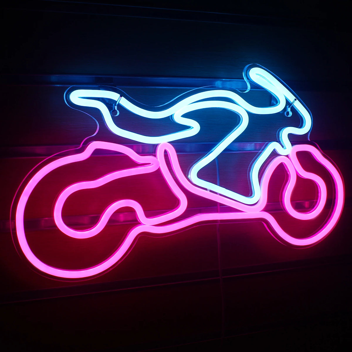 Motorcycle 5V USB LED Neon Sign - Budget Friendly