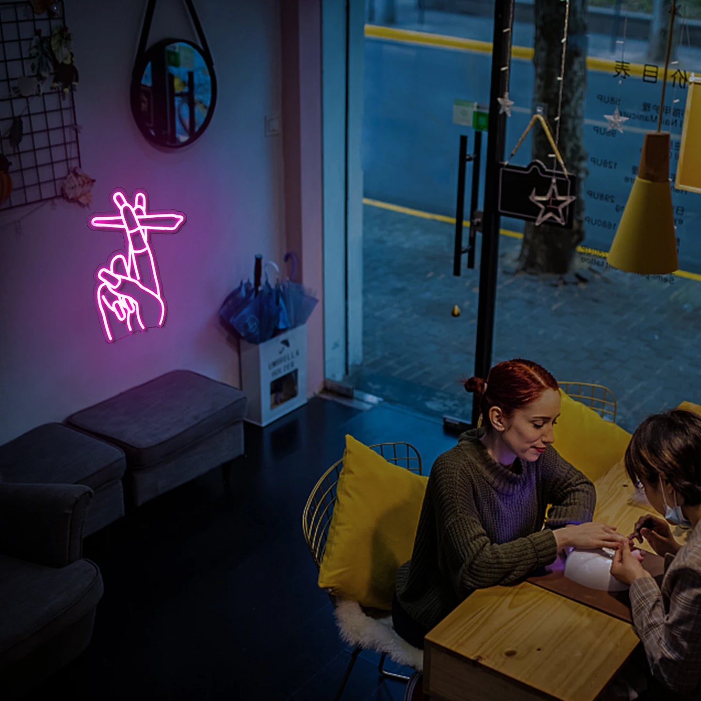 Gesture 5V USB LED Neon Sign - Budget Friendly
