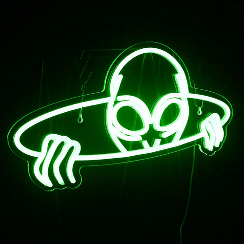 Alien 5V USB LED Neon Sign - Budgetvriendelijk