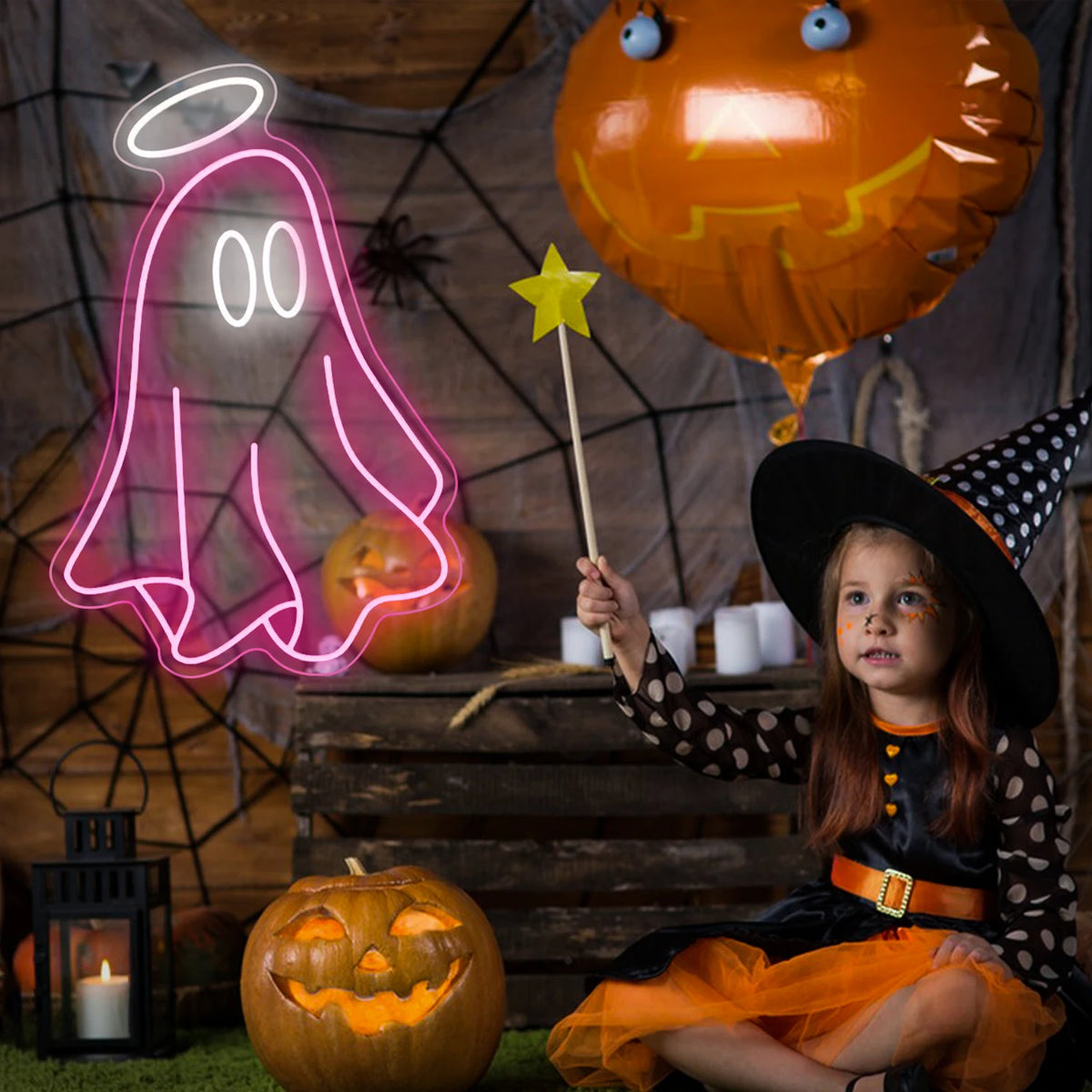 Spook – LED-neonbord (5 V USB)