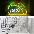 Taco 5V USB LED Neon Sign - Budget Friendly