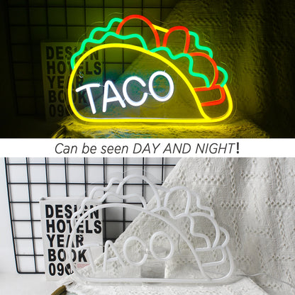 Tacos 5V USB LED Neon Sign - Budget Friendly