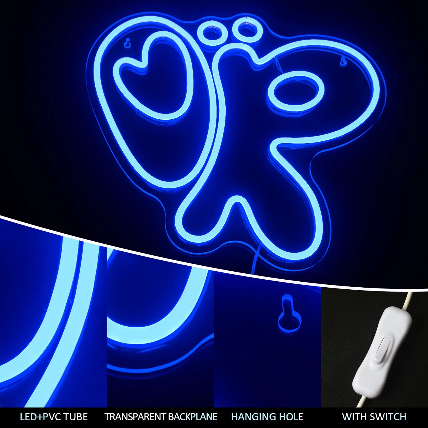 Snail 5V USB LED Neon Sign - Budget Friendly