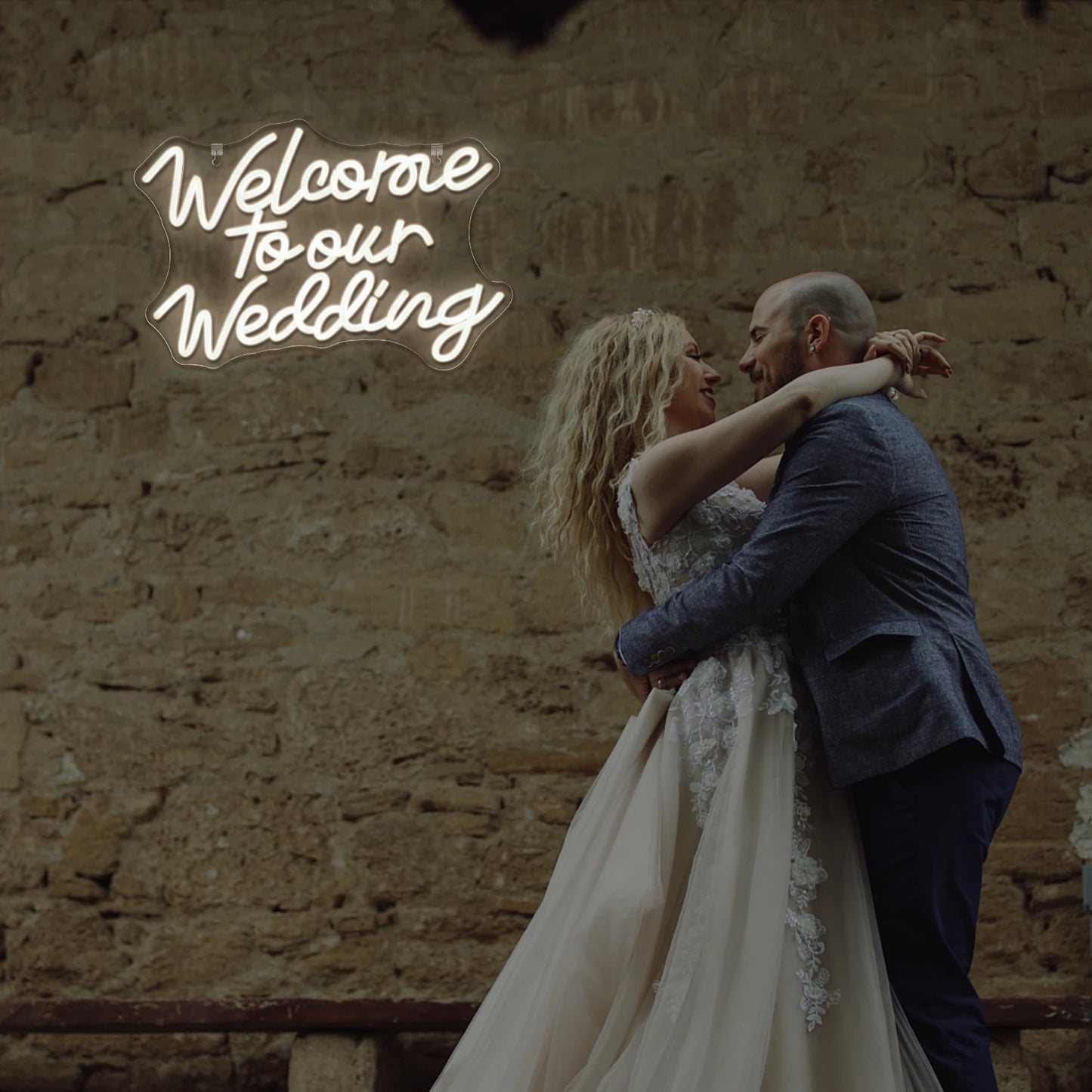 Welcome to our Wedding 5V USB LED Neon Sign - Budget Friendly