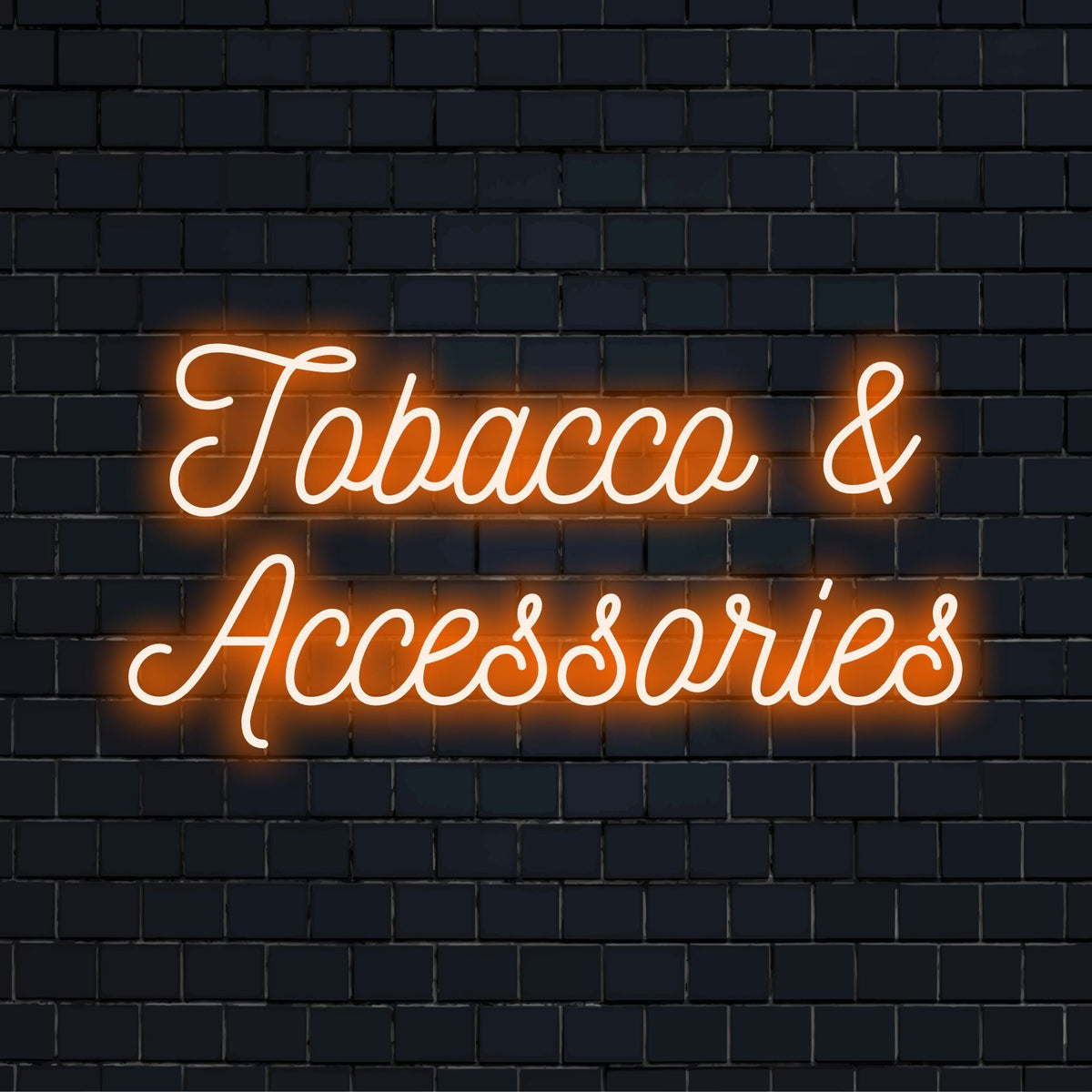 Speciaal LED-neonbord voor tabaksliefhebbers, met een ingewikkeld neon-muurkunstontwerp en levendige lichtdecoraties.