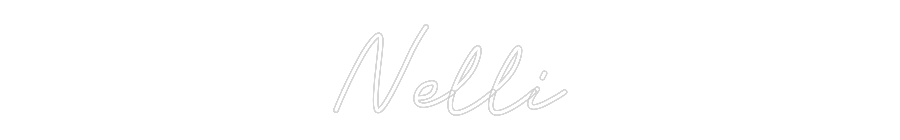 Mukautettu led neon: Nelli